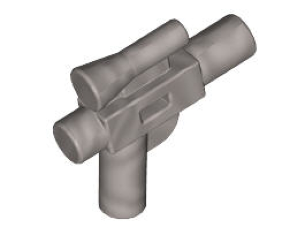 LEGO Waffen 92738 Blaster Pistole klein, mattsilber