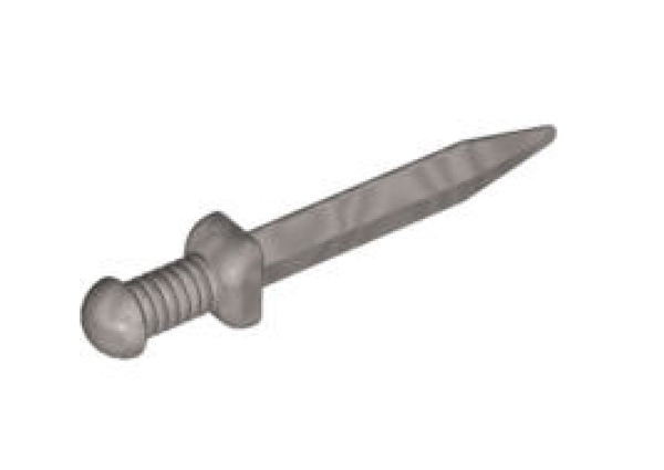 LEGO Waffen 95673 Kurzschwert, mattsilber