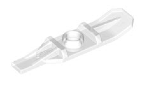 LEGO Minifiguren Zubehör 99774 Ski, weiß
