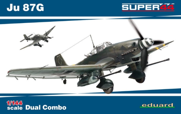 Verpackung: Eduard 4430 Ju 87G -Dual Combo- Super 44, 1:144