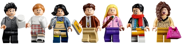 Minifiguren: LEGO Creator 10292 Friends Apartments