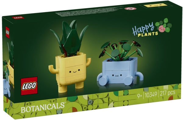 Verpackung: LEGO Botanicals 10349 Fröhliche Pflanzen