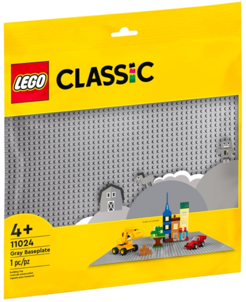 Verpackung: LEGO Classic 11024 Graue Bauplatte