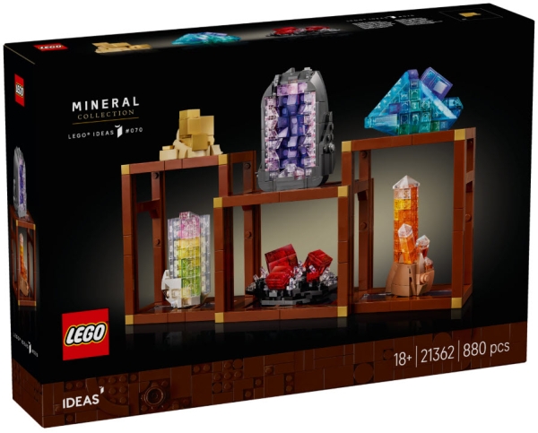 Verpackung: LEGO Ideas 21362 Mineraliensammlung