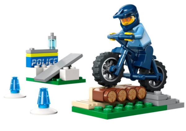 Inhalt: LEGO City 30638 Fahrradtraining der Polizei
