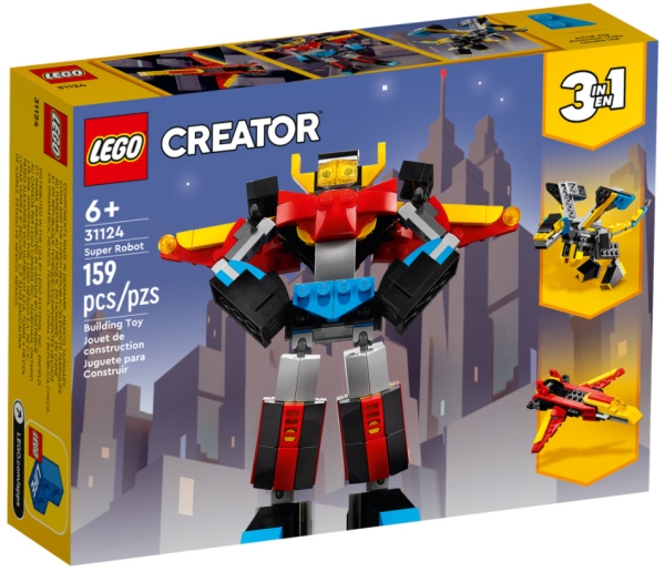 Verpackung: LEGO Creator 31124 Super-Mech