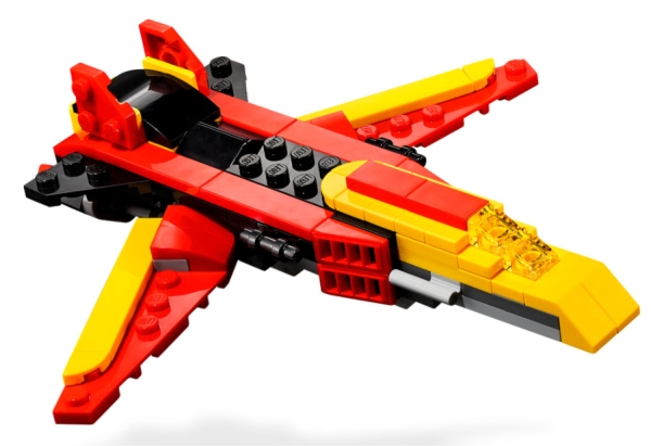 Alternativmodell 1: LEGO Creator 31124 Super-Mech