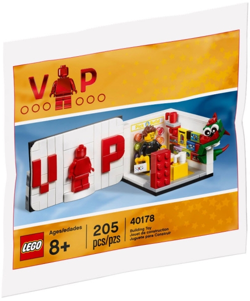 erpackung: LEGO Iconic 40178 LEGO Store VIP Set
