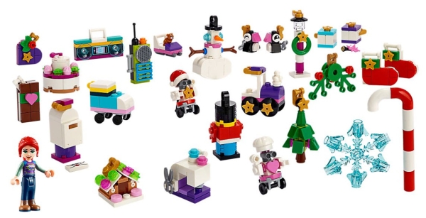 Inhalt: LEGO Friends 41382 Adventskalender 2019
