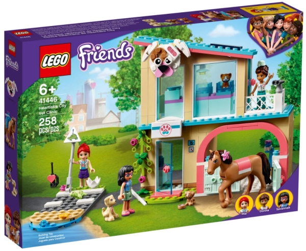 Verpackung: LEGO Friends 41446 Heartlake City Tierklinik