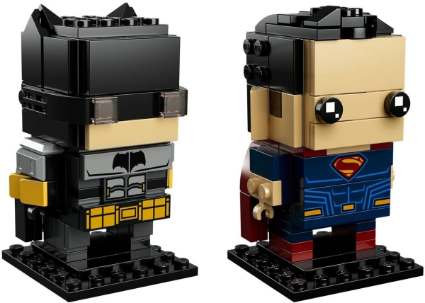Inhalt: LEGO Brickheadz 41610 Tactical Batman & Superman