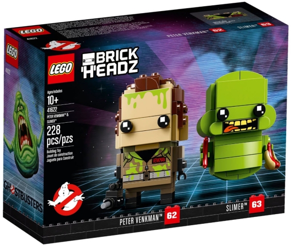 Verpackung: LEGO Brickheadz 41622 Peter Venkman & Slimer