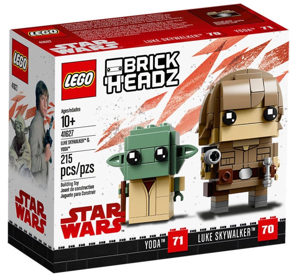 Verpackung: LEGO Brickheadz 41627 Luke Skywalker und Yoda