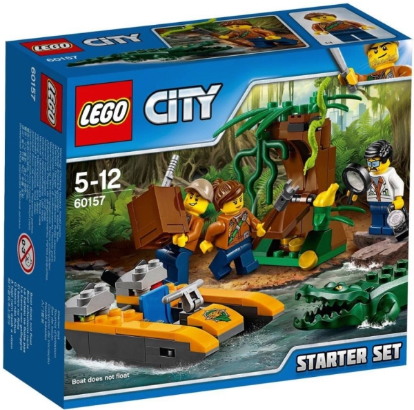 Verpackung: LEGO City 60157 Dschungel-Starter-Set