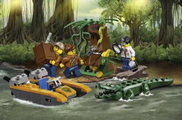 Detail 1: LEGO City 60157 Dschungel-Starter-Set