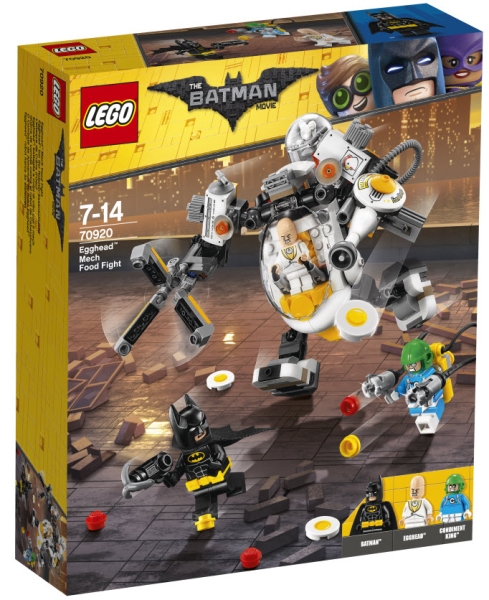 Verpackung: The LEGO Batman Movie 70920 Egghead bei der Roboter-Essenschlacht