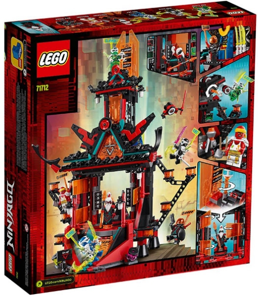 Bausteine Lego Ninjago 71712 Empire Tempel Unsinns Spielzeug Kinder bunt B-WARE 