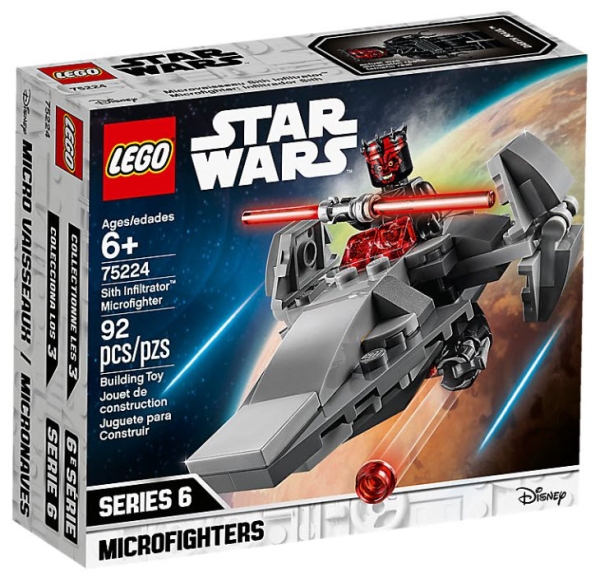 Verpackung: LEGO Star Wars 75224 Sith Infiltrator Microfighter