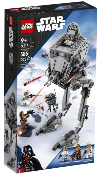 Verpackung: LEGO Star Wars 75322 AT-ST auf Hoth