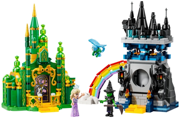 Inhalt: LEGO Wicked 75689 Emerald City & Kiamo Ko Castle