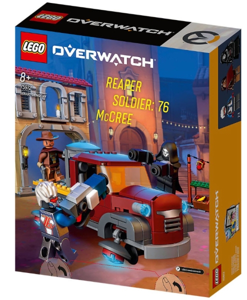 Box Rückansicht: LEGO Overwatch 75972 Dorado-Showdown