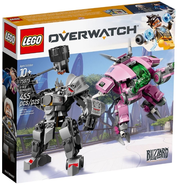 Verpackung: LEGO Overwatch 75973 D.Va & Reinhardt