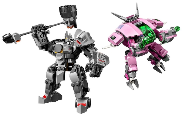 Inhalt: LEGO Overwatch 75973 D.Va & Reinhardt