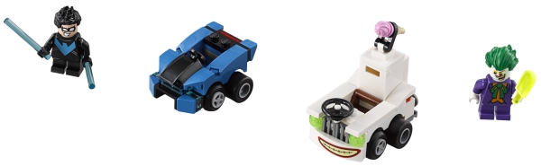 Inhalt: LEGO Super Heroes 76093 Nightwing vs. The Joker