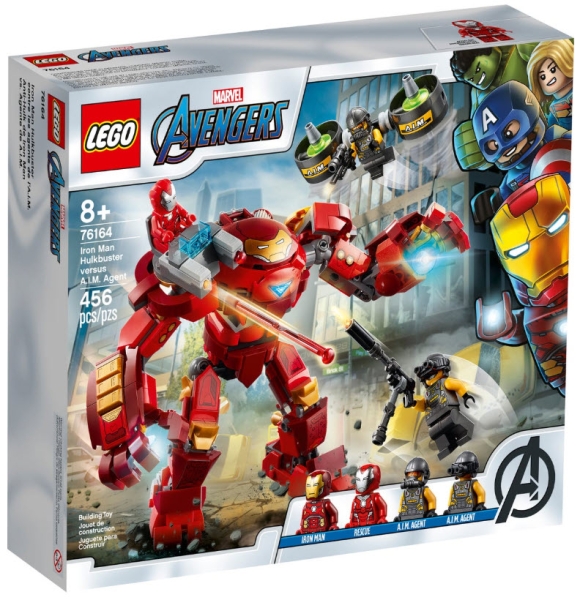 Verpackung: LEGO Super Heroes 76164 Iron Man Hulkbuster vs. A.I.M.-Agent