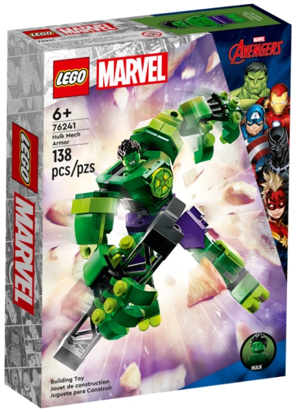 Verpackung: LEGO Super Heroes 76241 Hulk Mech