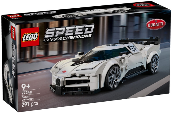 Verpackung: LEGO Speed Champions 77240 Bugatti Centodieci Hypersportwagen