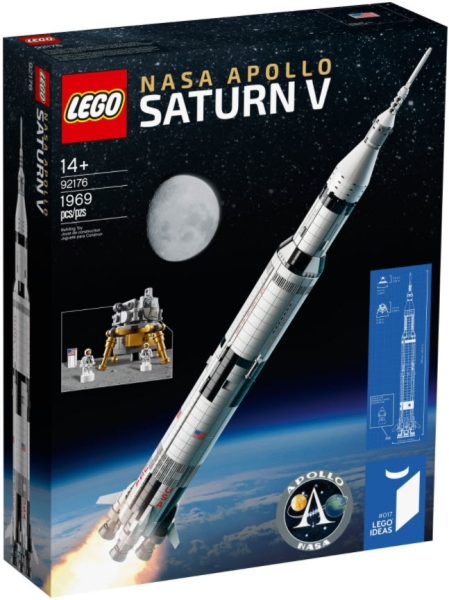 Verpackung: LEGO Ideas 92176 NASA Apollo Saturn V