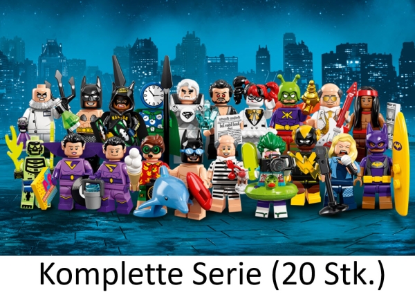 Inhalt: LEGO The Batman Movie Serie 2 Minifiguren 71020 Alle 20 Minifiguren