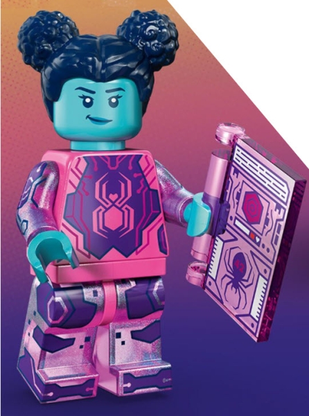 Varianten und Zubehör: LEGO Spider-Man Minifiguren 71050-09 Margo Kess/Spider-Byte