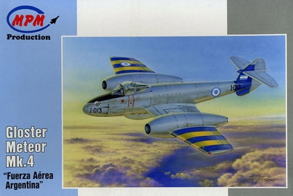 Verpackung: MPM 72554 Gloster Meteor Mk.4 "Fuerza Aérea Argentina", 1:72