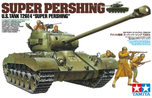 Verpackung: Tamiya 35319 T26E4 Super Pershing, 1:35