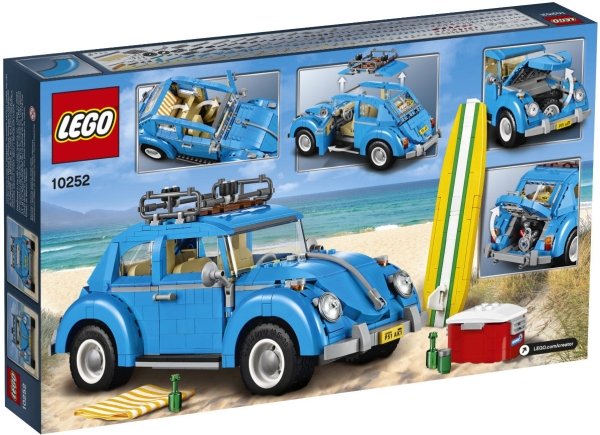 LEGO Creator 10252 VW Käfer, Box Rückansicht