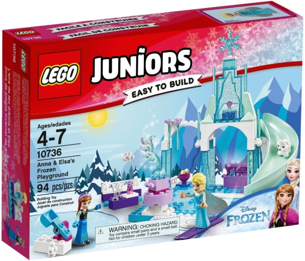 LEGO Juniors 10736 Annas & Elsas Eisspielplatz, Verpackung