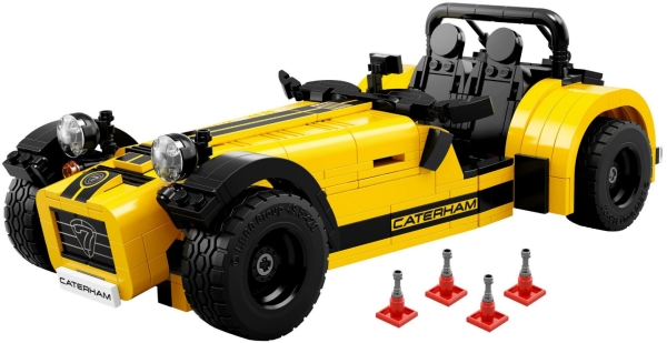 LEGO Ideas 21307 Caterham Seven 620R, Inhalt