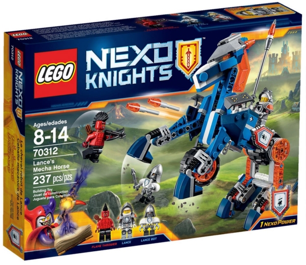 LEGO Nexo Knights 70312 Lances Robo-Pferd, Box