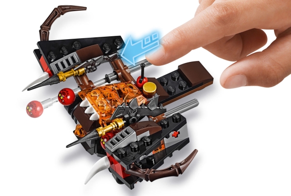 LEGO Nexo Knights 70318 Globlin Armbrust, Detail 2