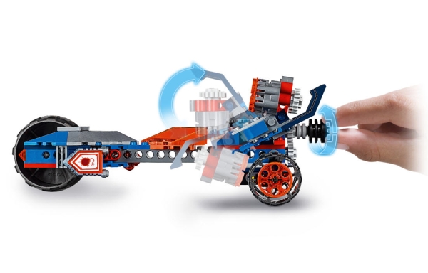 LEGO Nexo Knights 70319 Macys Donnerbike, Detail 2