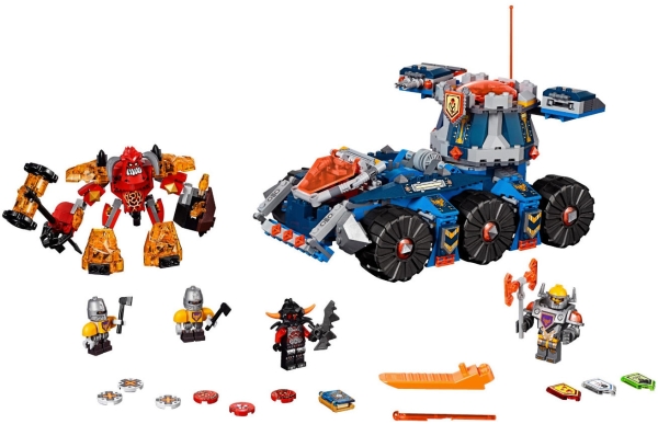 LEGO Nexo Knights 70322 Axls rollender Wachturm, Inhalt
