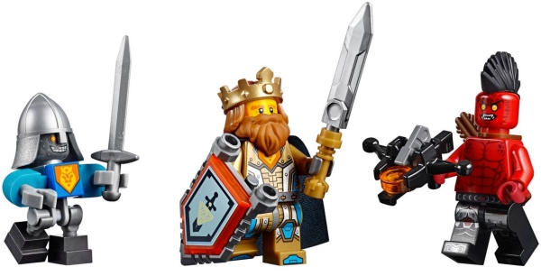 LEGO Nexo Knights 70327 Der Mech des Königs, Minifiguren