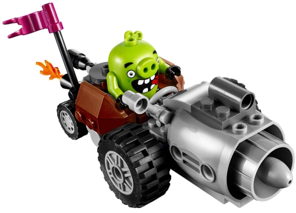 LEGO Angry Birds 75821 Piggy Car Escape, Auto