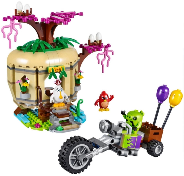 LEGO Angry Birds 75823 Bird Island Egg Heist, Inhalt