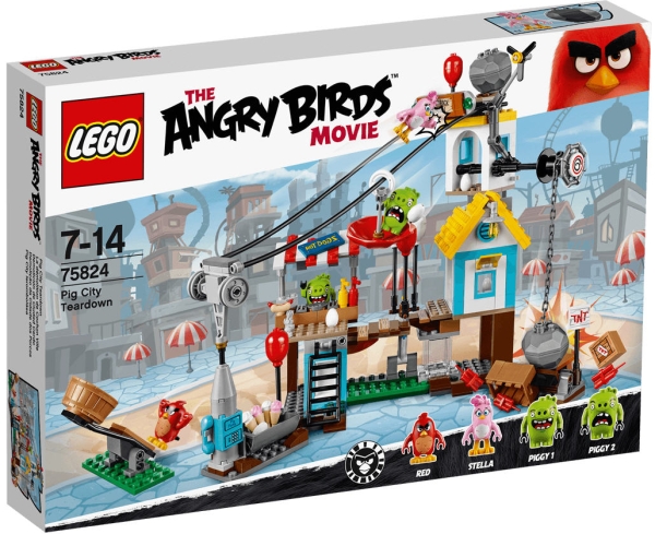 LEGO Angry Birds 75824 Pig City Teardown, Verpackung