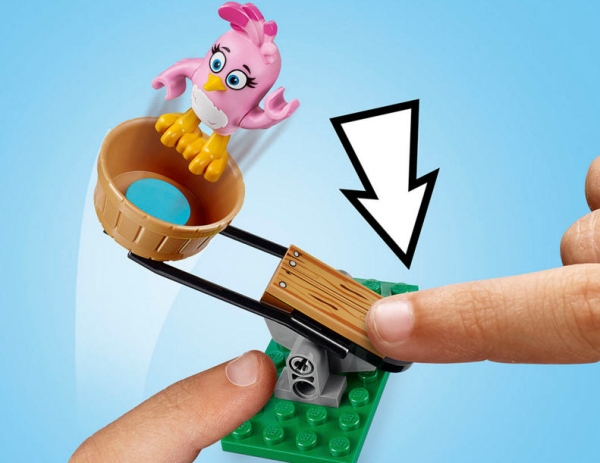 LEGO Angry Birds 75824 Pig City Teardown, Stella