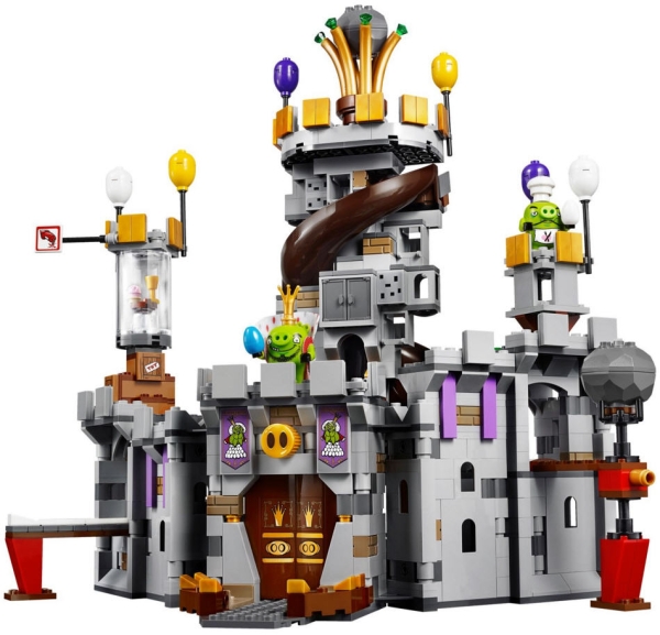 LEGO Angry Birds 75826 King Pigs Castle, Burg