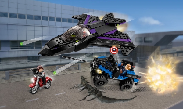 LEGO Super Heroes 76047 Jagd auf Black Panther, Detail 1